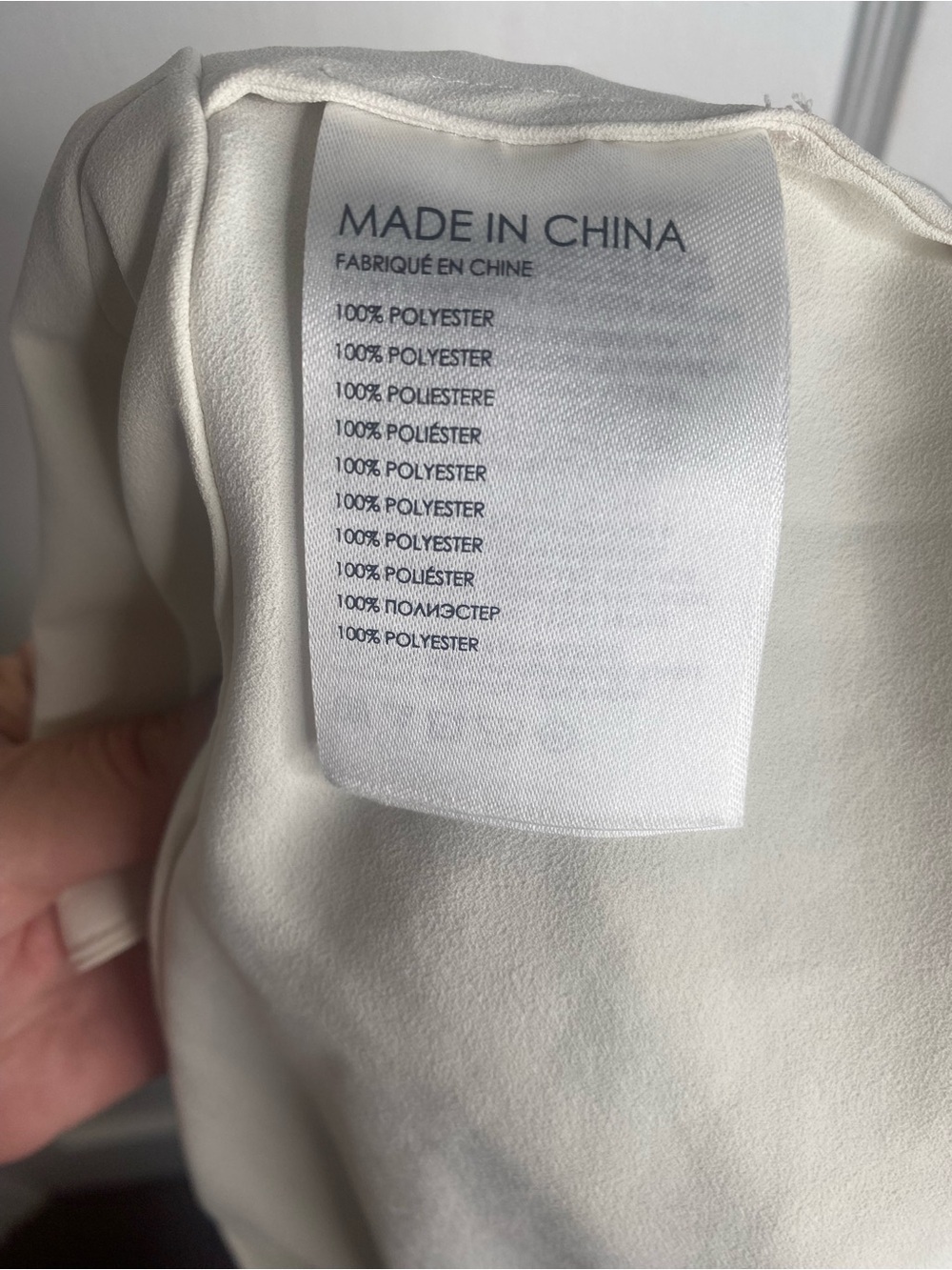 Club Monaco White Wrap Blouse - Picture 8 of 8